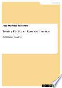 Libro de Teoría Y Práctica En Recursos Humanos