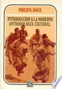 Libro de Introducción A La Moderna Antropología Cultural