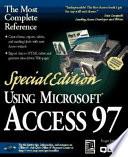 Libro de Using Microsoft Access 97