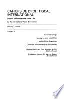 Libro de Cahiers De Droit Fiscal International