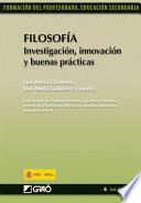 Libro de Filosofía. Investigación, Innovación Y Buenas Prácticas