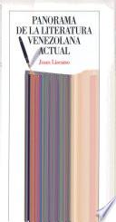Libro de Panorama De La Literatura Venezolana Actual