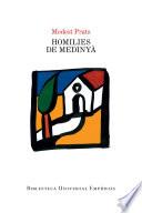 Libro de Homilies De MedinyÃ