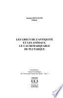 Libro de Les Grecs De L Antiquité Et Les Animaux