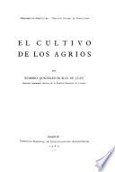 Libro de El Cultivo De Los Agrios