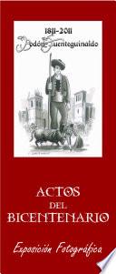 Libro de Catálogo Del Bicentenario El Bodón Fuenteguinaldo
