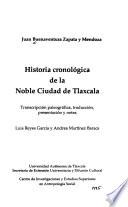 Libro de Historia Cronológica De La Noble Ciudad De Tlaxcala