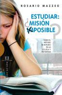 Libro de Estudiar ¿misión Imposible?