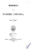 Libro de Memorias De La Real Academia Española