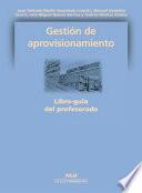 Libro de Gestión De Aprovisionamiento