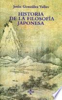 Libro de Historia De La Filosofía Japonesa