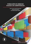 Libro de Formación En Derecho Basada En Competencias