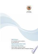 Libro de Protocolo De La Solemne Sesión Académica De Investidura Del Profesor Doctor D. Peter Hall Como Doctor Honoris Causa Y De La Festividad De Santo Tomás De Aquino