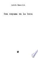 Libro de Con Espuma En La Boca