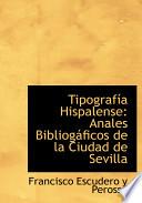 Libro de Tipografia Hispalense