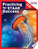 Libro de Time For Kids Practicing For Staar Success: Reading: Grade 5 (spanish Version)