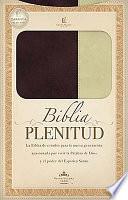 Libro de Biblia Plenitud Manual