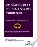 Libro de Valoración De La Ingesta. Encuestas Nutricionales