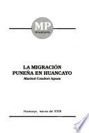Libro de La Migración Puneña En Huancayo