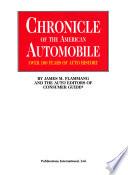 Libro de Chronicle Of The American Automobile