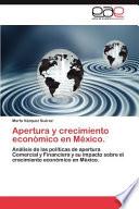 Libro de Apertura Y Crecimiento Económico En México