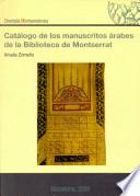 Libro de Catálogo De Manuscritos árabes De La Biblioteca De Montserrat