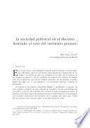 Libro de La Sociedad Patriarcal En El Discurso Ilustrado: El Caso Del Virreinato Peruano