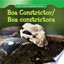 Libro de Boa Constrictor / Boa Constrictora