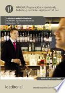 Libro de Preparación Y Servicio De Bebidas Y Comidas Rápidas En El Bar. Hotr0208