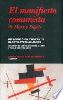 Libro de El Manifiesto Comunista De Karl Marx Y Friedrich Engels