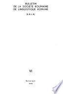 Libro de Bulletin De La Société Roumaine De Linguistique Romane (s.r.l.r.).