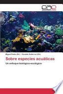 Libro de Sobre Especies Acuaticas