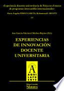 Libro de Experiencia Docente Universitaria De Física En El Marco De Programas Intercambio Internacionales
