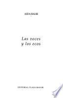 Libro de Las Voces Y Los Ecos