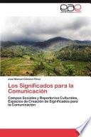 Libro de Los Significados Para La Comunicación