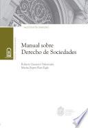 Libro de Manual Sobre Derecho De Sociedades