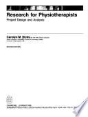 Libro de Research For Physiotherapists