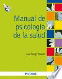 Libro de Manual De Psicología De La Salud