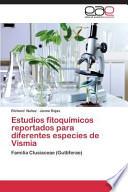Libro de Estudios Fitoquímicos Reportados Para Diferentes Especies De Vismia
