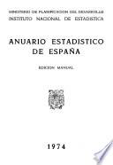 Libro de Anuario Estadístico De España