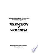 Libro de Televisión Y Violencia