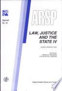 Libro de Law, Justice And The State: Nordic Perspectives