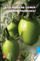 Libro de A La Hora De Comer ¿qué Nos Preocupa?