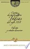 Libro de Cartas De Particulares En Indias Del Siglo 16