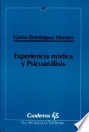 Libro de Experiencia Mística Y Psicoanálisis