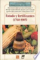 Libro de Estado Y Fertilizantes, 1760 1985