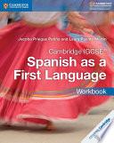 Libro de Cambridge Igcse® Spanish As A First Language Workbook