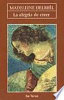 Libro de La Alegría De Creer
