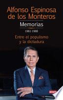 Libro de Memorias. Tomo 1 1961 1988
