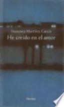Libro de He Creído En El Amor